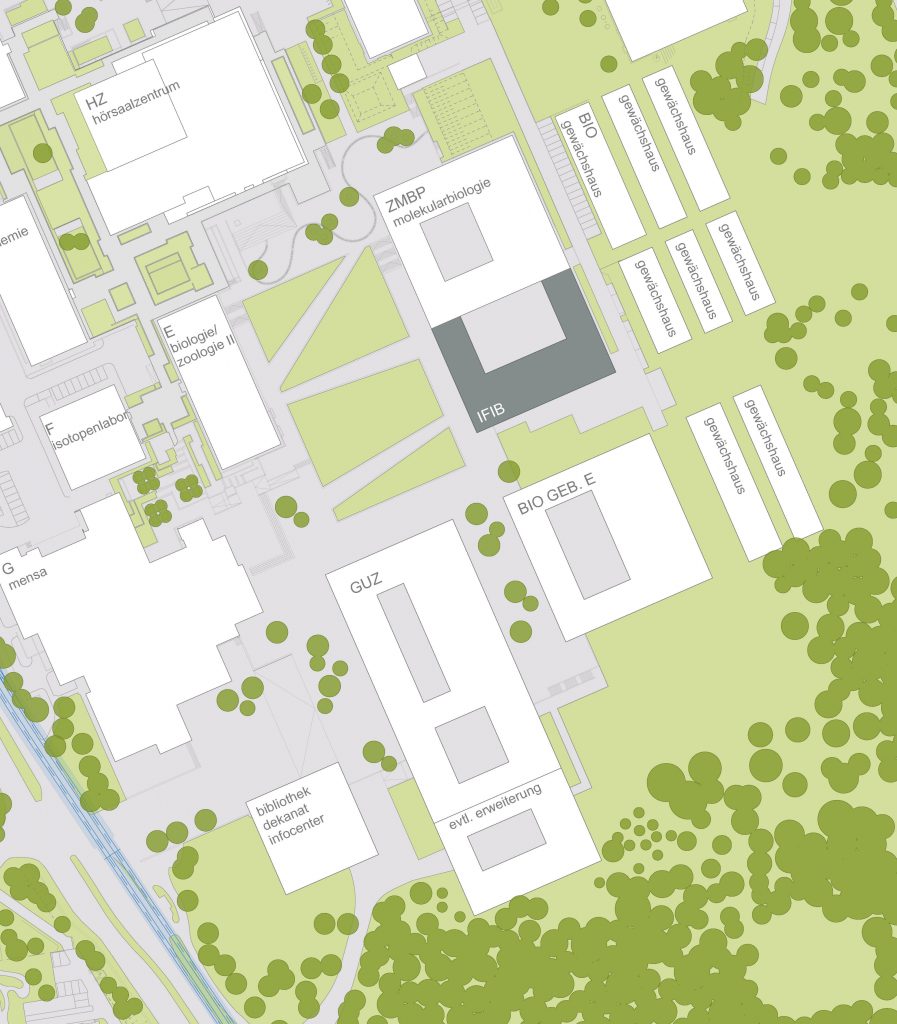 Architectural plan for Campus Morgenstelle.